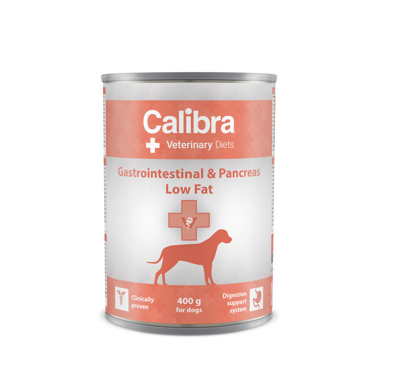 Gastrointestinal Pancreas Low Fat Canned Dog Food Calibra
