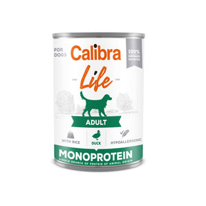 Calibra Dog Life Can Adult Duck & Rice 6x400g