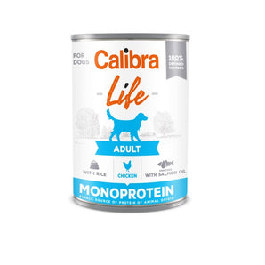 Calibra Dog Life Can Adult Chicken & Rice 6x400g