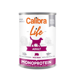 Calibra Dog Life Can Adult Wild Boar & Cranberry 6x400g