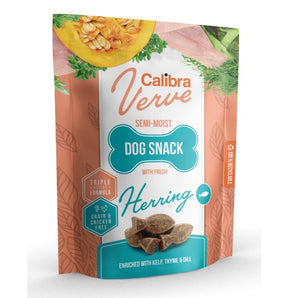 Calibra Verve Dog Semi-Moist Snack Herring 150g