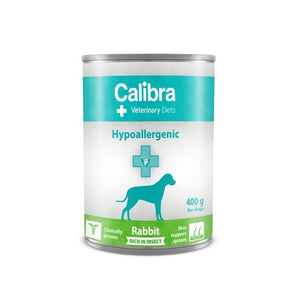 Calibra VD Dog Hypoallergenic Rabbit & Insect 6x400g