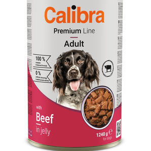 Calibra Dog Premium Line Beef 12x1240g