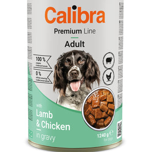 Calibra Dog Premium Line Lamb & Chicken 12x1240g