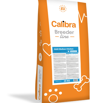 Calibra Dog Breeder Medium Adult Dry Food - Chicken Flavour 20kg