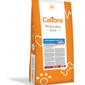 Calibra Dog Breeder Adult Medium Fresh Beef 20kg