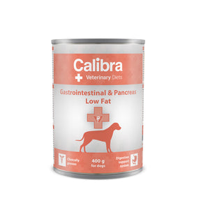 Calibra VD Dog Gastrointestinal & Pancreas Low Fat Can 6x400g