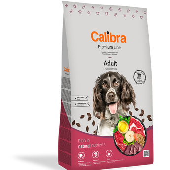 Calibra Dog Premium Line Adult Beef Dry Food 12kg