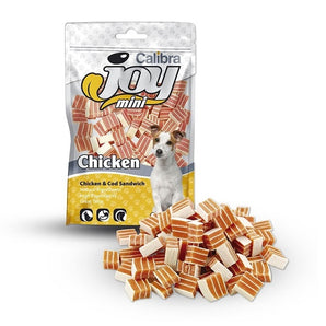 Calibra Joy Dog Mini Chicken & Cod Sandwich 70g